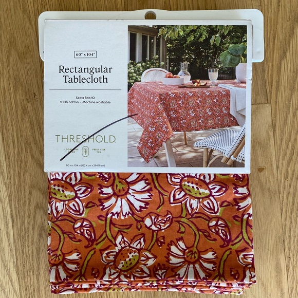 Threshold Tablecloth 60” x 104” NWT - Picture 1 of 3
